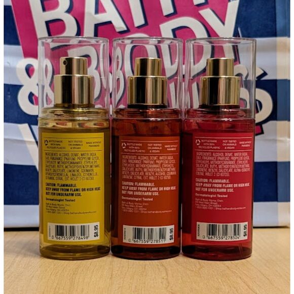 Bath & Body Works Limited Edition Summer Vacation Mini FFM Collection Set of 3 - Picture 2 of 5